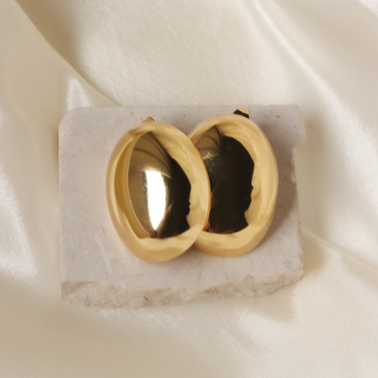 Golden Shell Earring