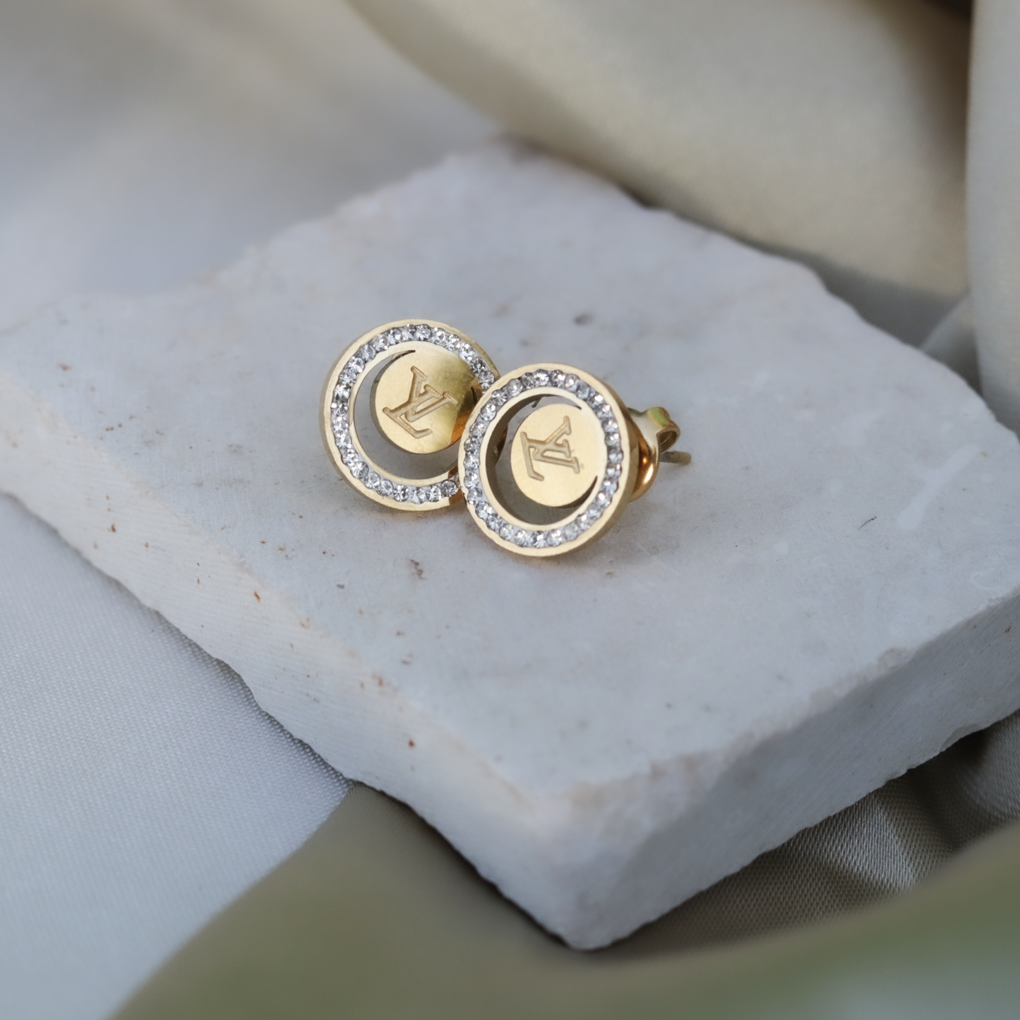 Luxe Crescent Earring