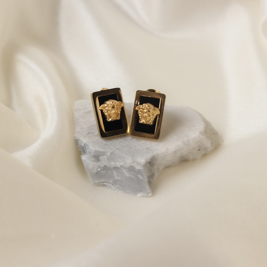 Medusa Studs black Earrings