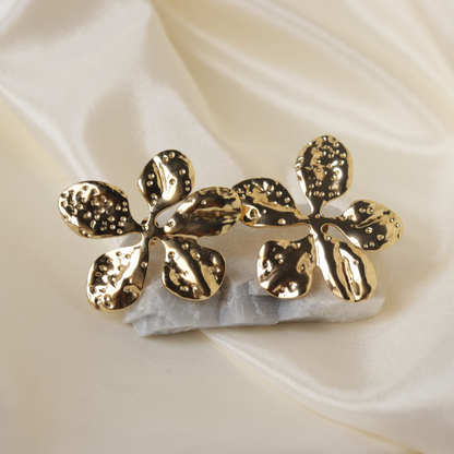 Golden Bloom Earrings