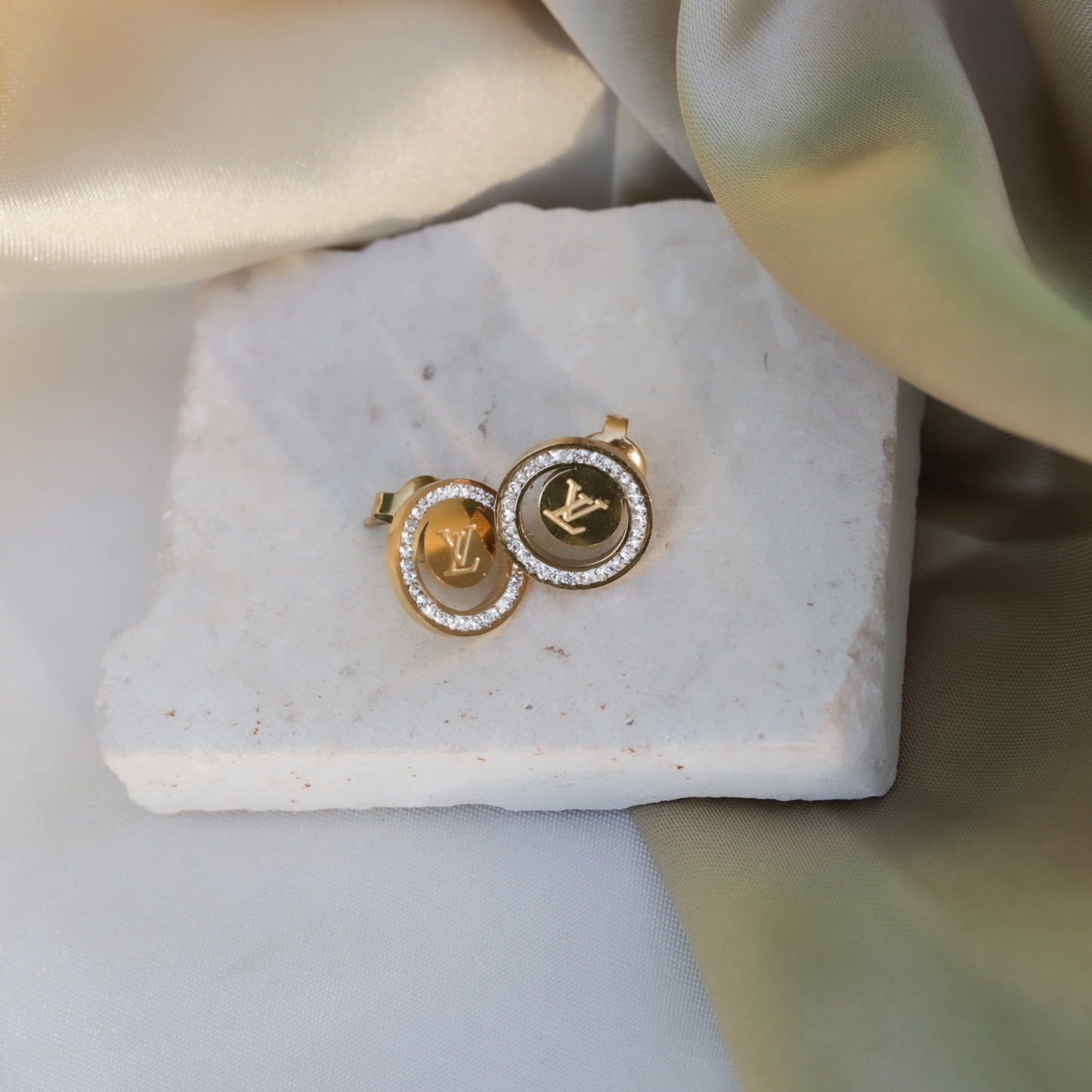 Luxe Crescent Earring