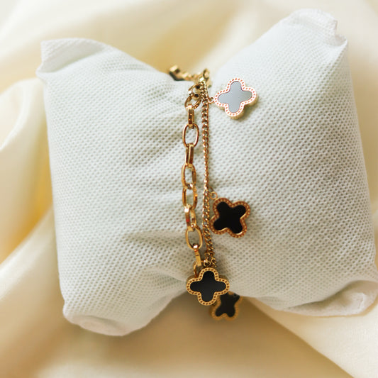 Noir Bloom Bracelet