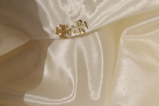 Tory Charm Stud Earrings